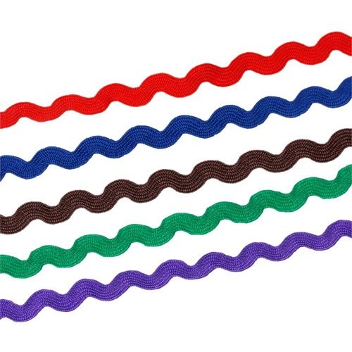 Ric Rac Small 5mm Royal Blue Colour, Priced Per Metre
