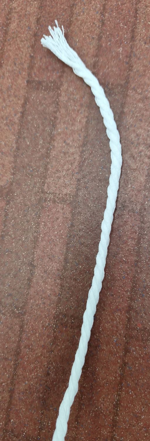 Piping Cord White 3mm Diameter, Price Per Metre
