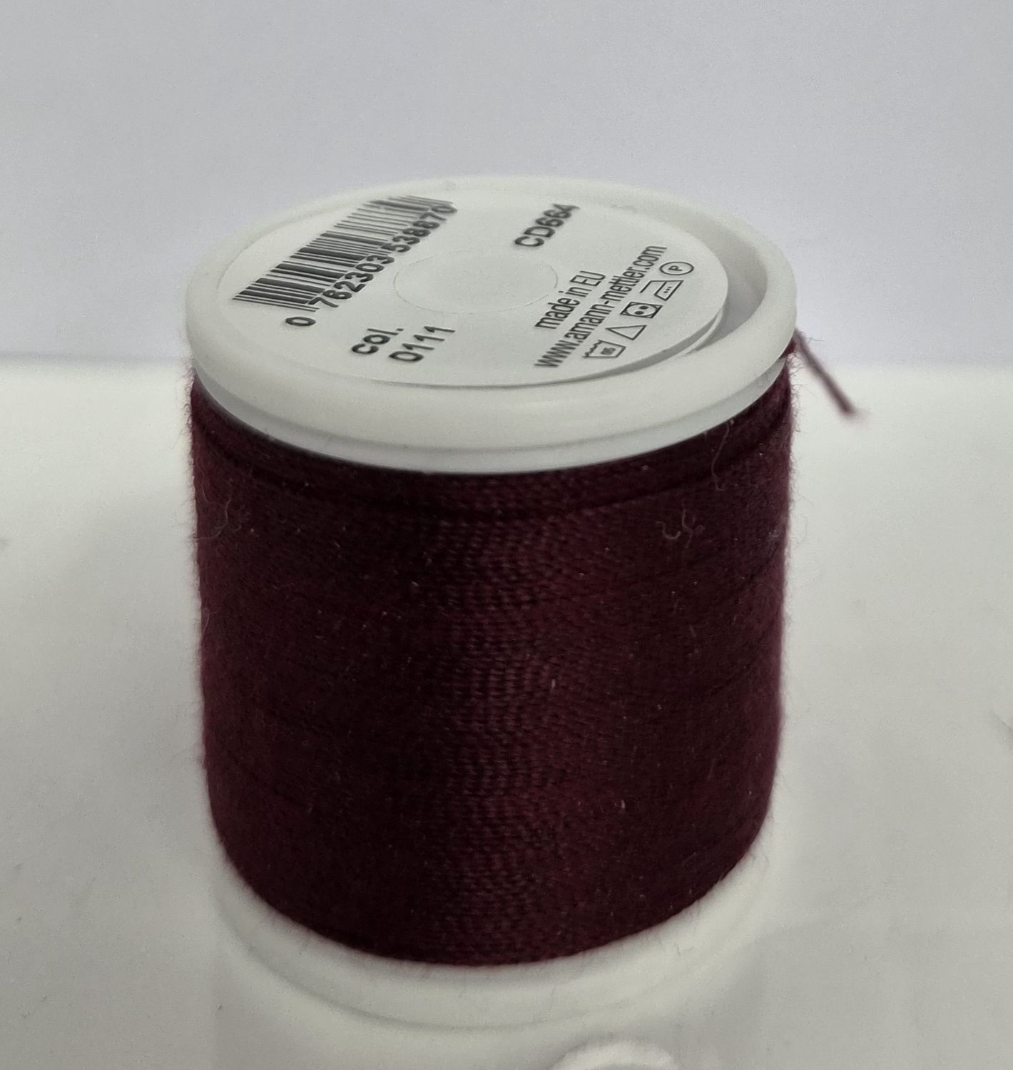 Mettler Extra Strong Polyester Thread 125m Colour  0111 Dark Red