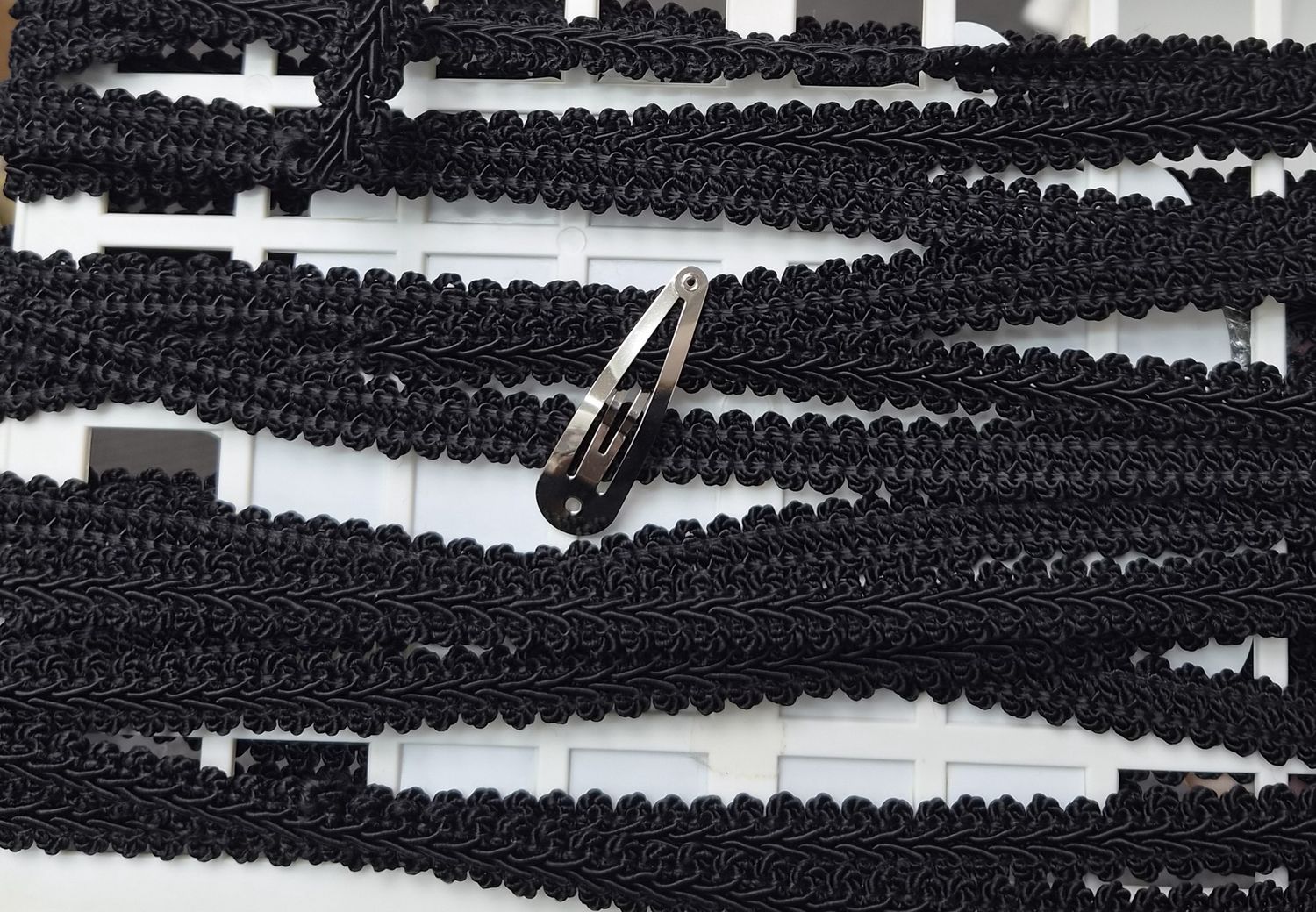 Black Upholstery Trim 10mm, Price Per Metre