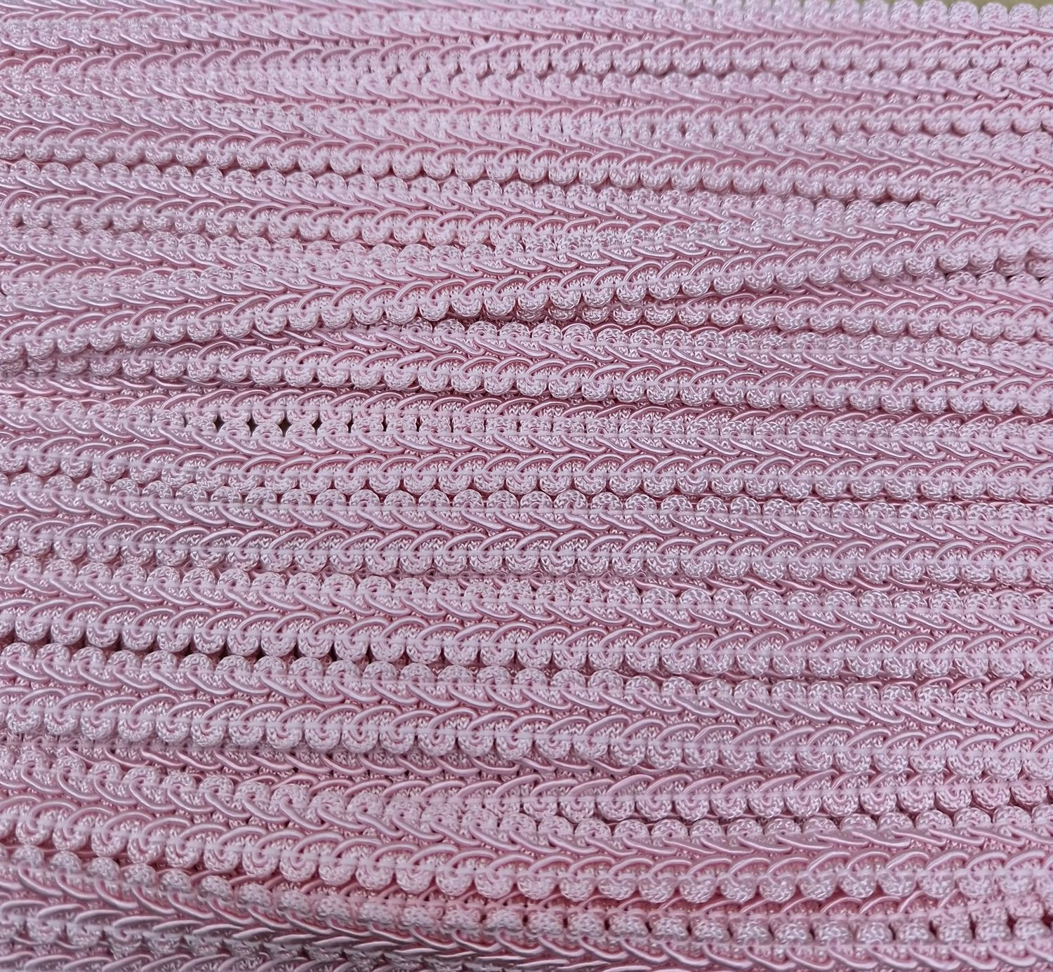 Pink Upholstery Trim 15mm wide, PricePer Metre