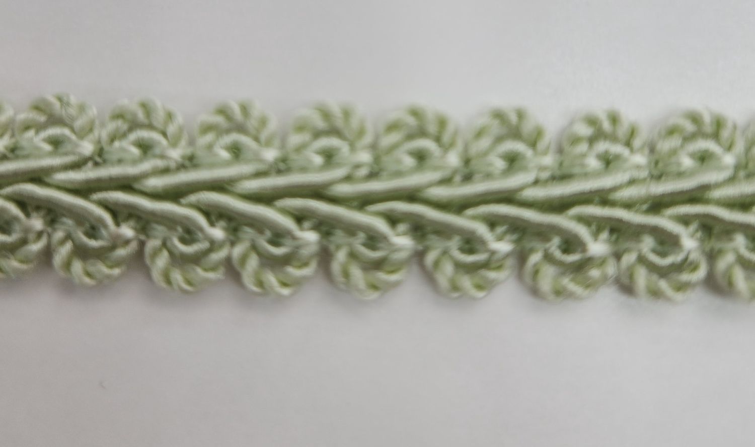 Light Green Upholstery Trim 10mm Per Metre
