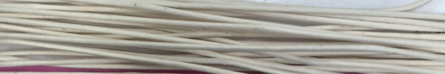 Cream Cord Approx 4mm, Price Per Metre