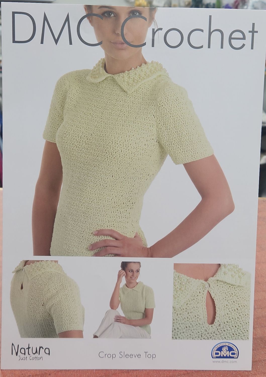 Dmc Crop Sleeve Crochet pattern