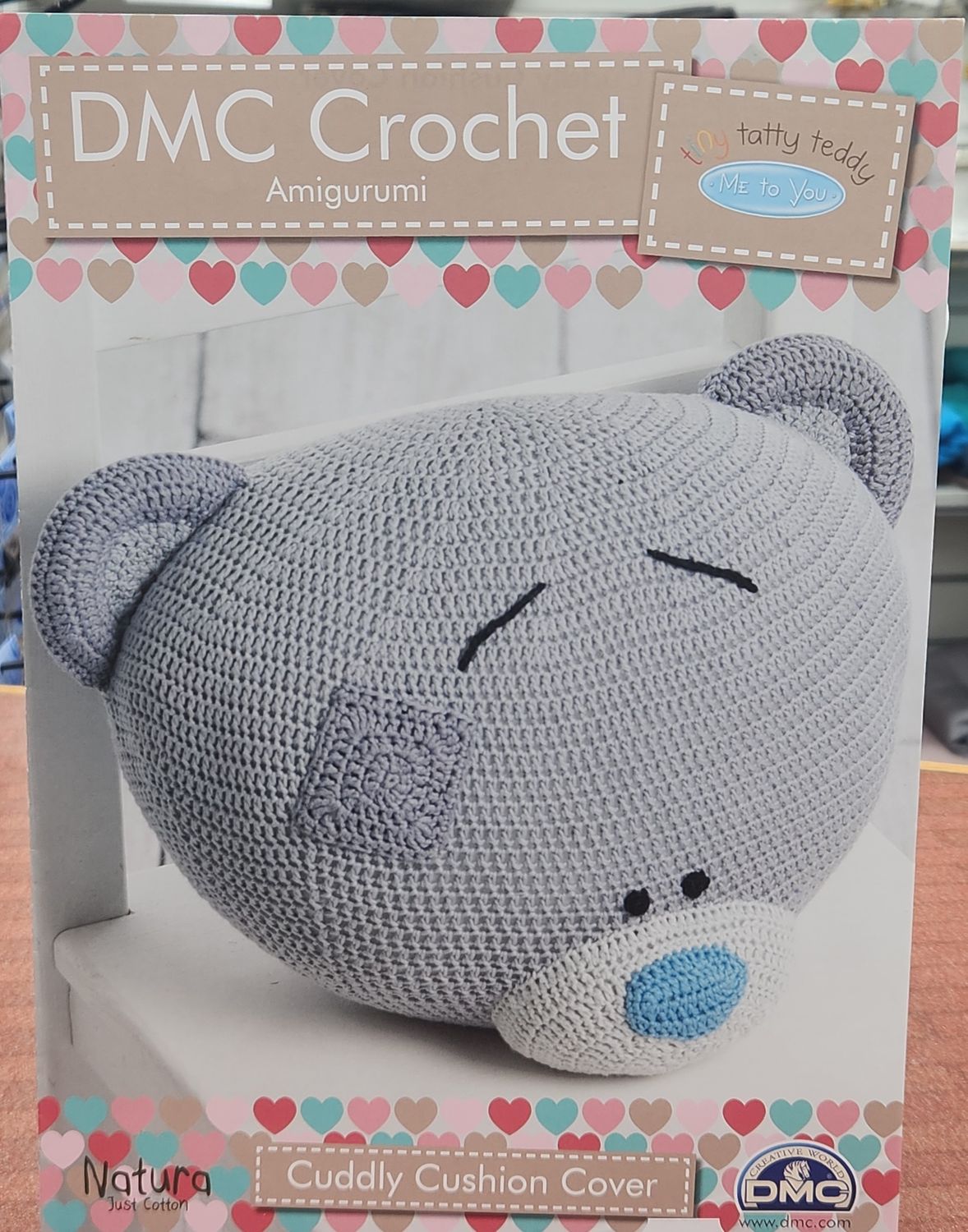 Dmc crochet Amigurumi Cuddly Cushion Cover