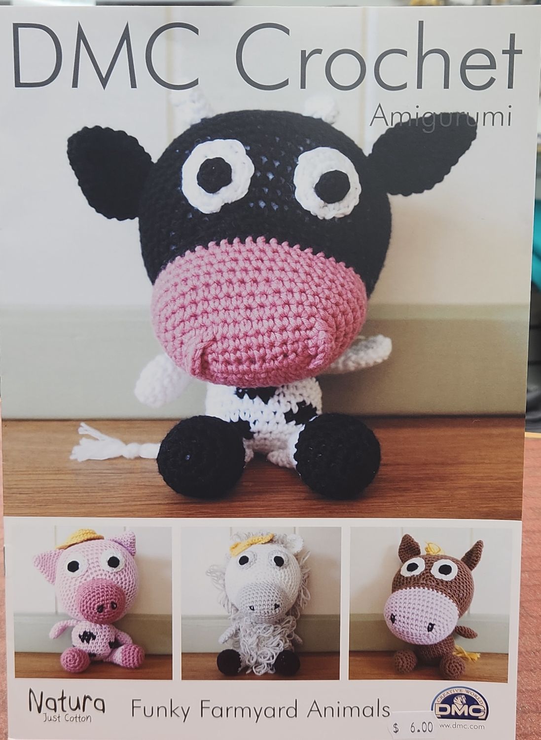 Dmc crochet pattern farmyard animals