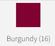 Open Ended Zip 65cm Burgundy