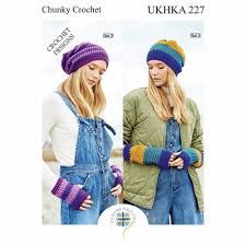 UKHKA Pattern - 227 Crochet Hat Ladies