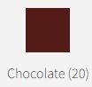 Open Ended Zip 40cm Dark Chocolate Brown