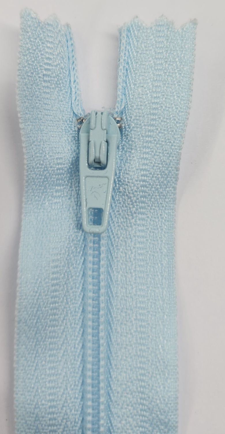 Dress Zip Baby Blue 35cm