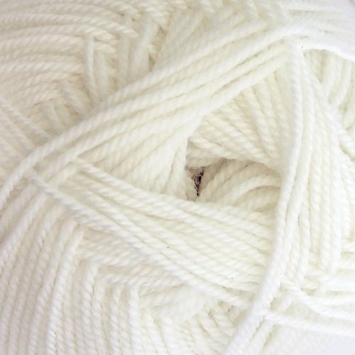 Broadway Baby Supremo 3ply Merino 50g 230m Colour 01 White