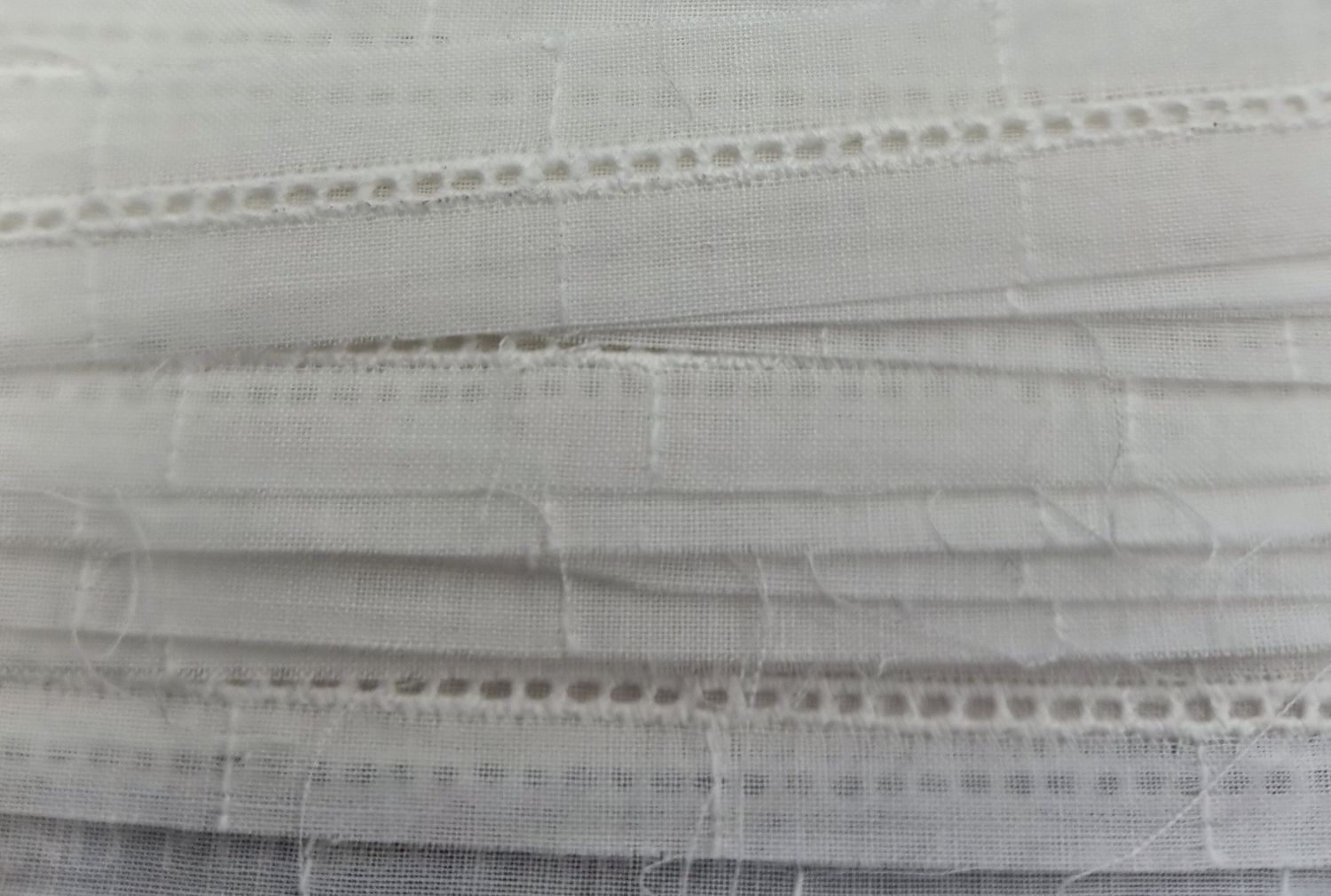 Cream Cotton Trim, 10mm Per Metre