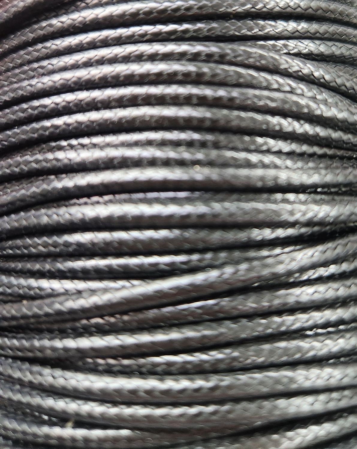 Waxed 2.5mm Polyester Cord Per Metre