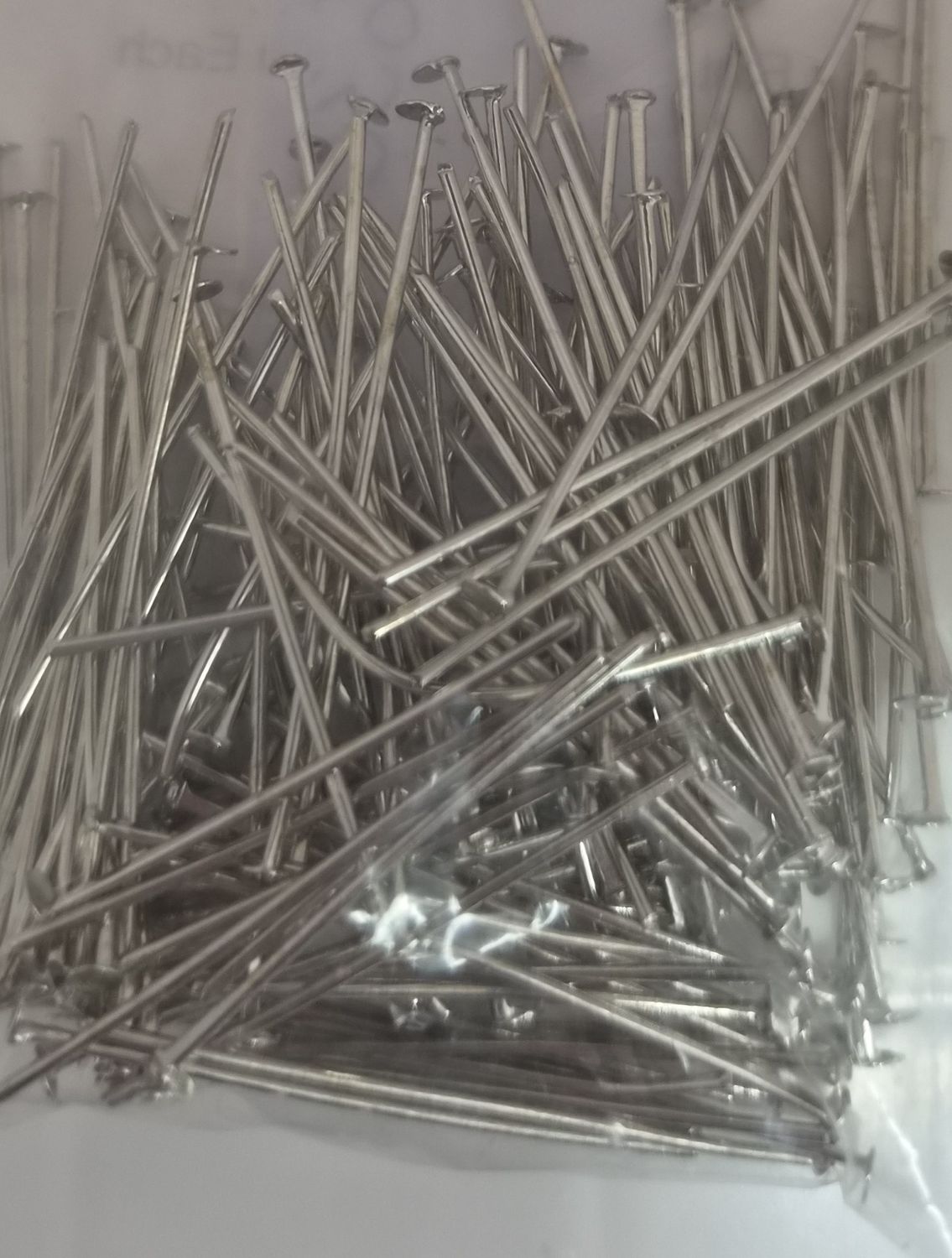 Flat Head Pins 35mm Each
