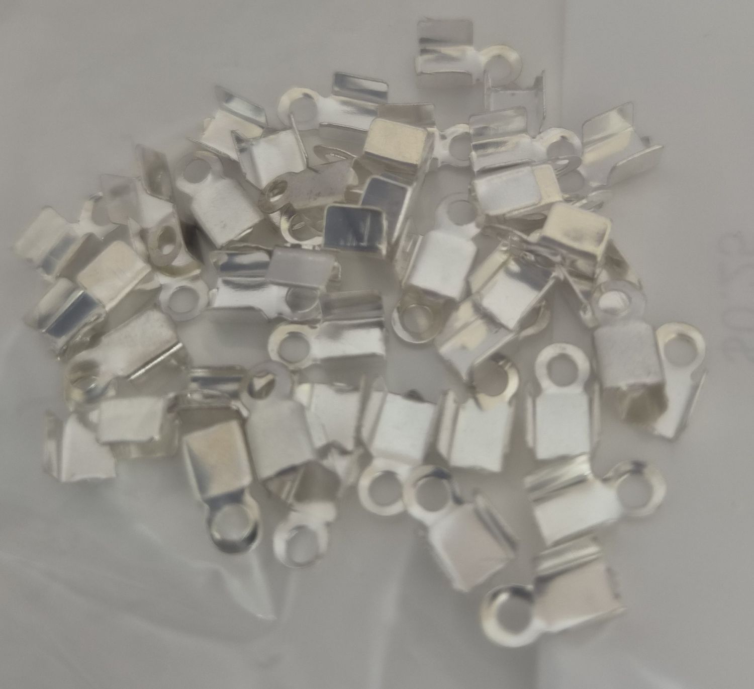 Cord Ends Silver (Each)