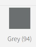 Trouser Zip 18cm Grey