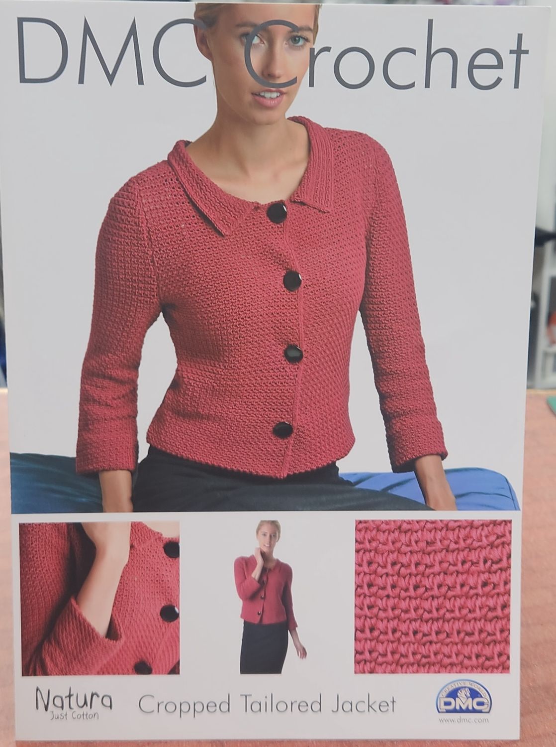 Dmc Crochet Pattern Tailored Jacket