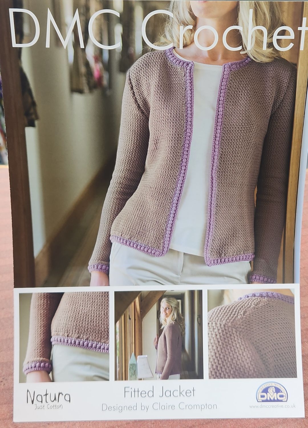 Dmc Fitted Jacket Crochet Pattern