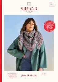 Sirdar Shawl Design No. 10711 Pattern