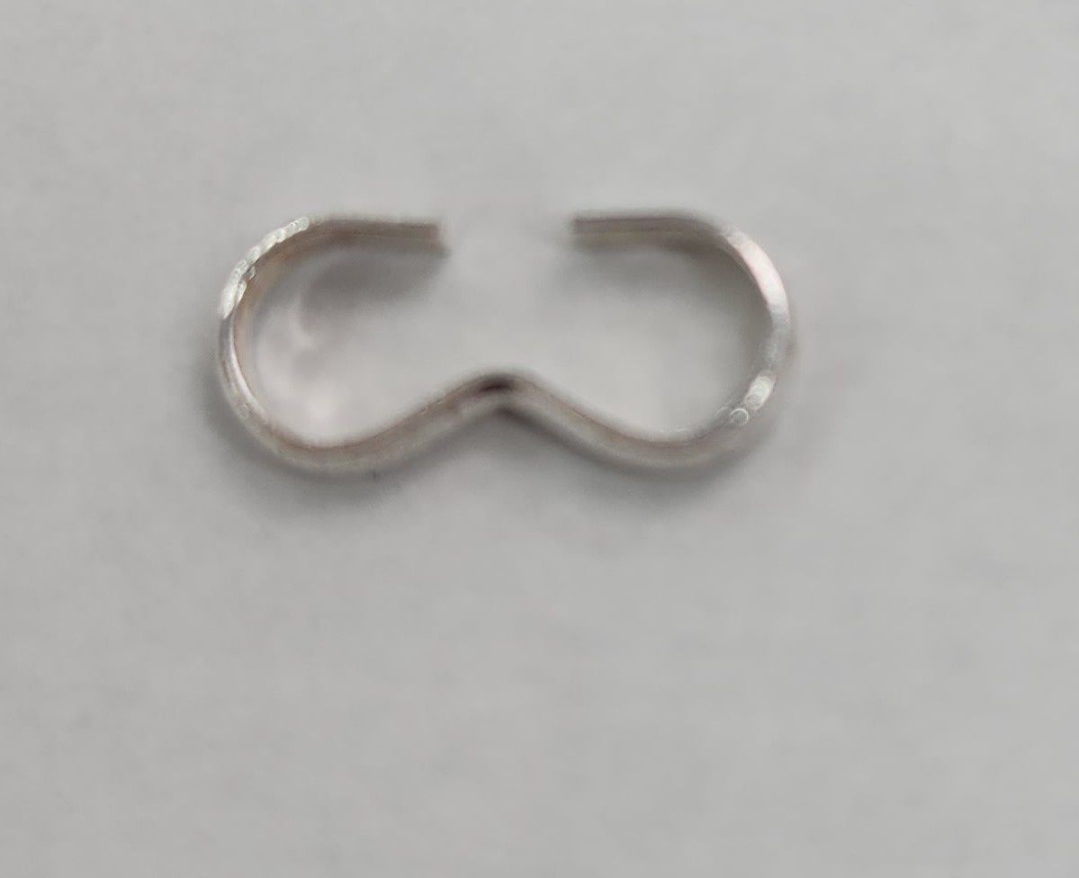 Silver Connector Clasps (price per)