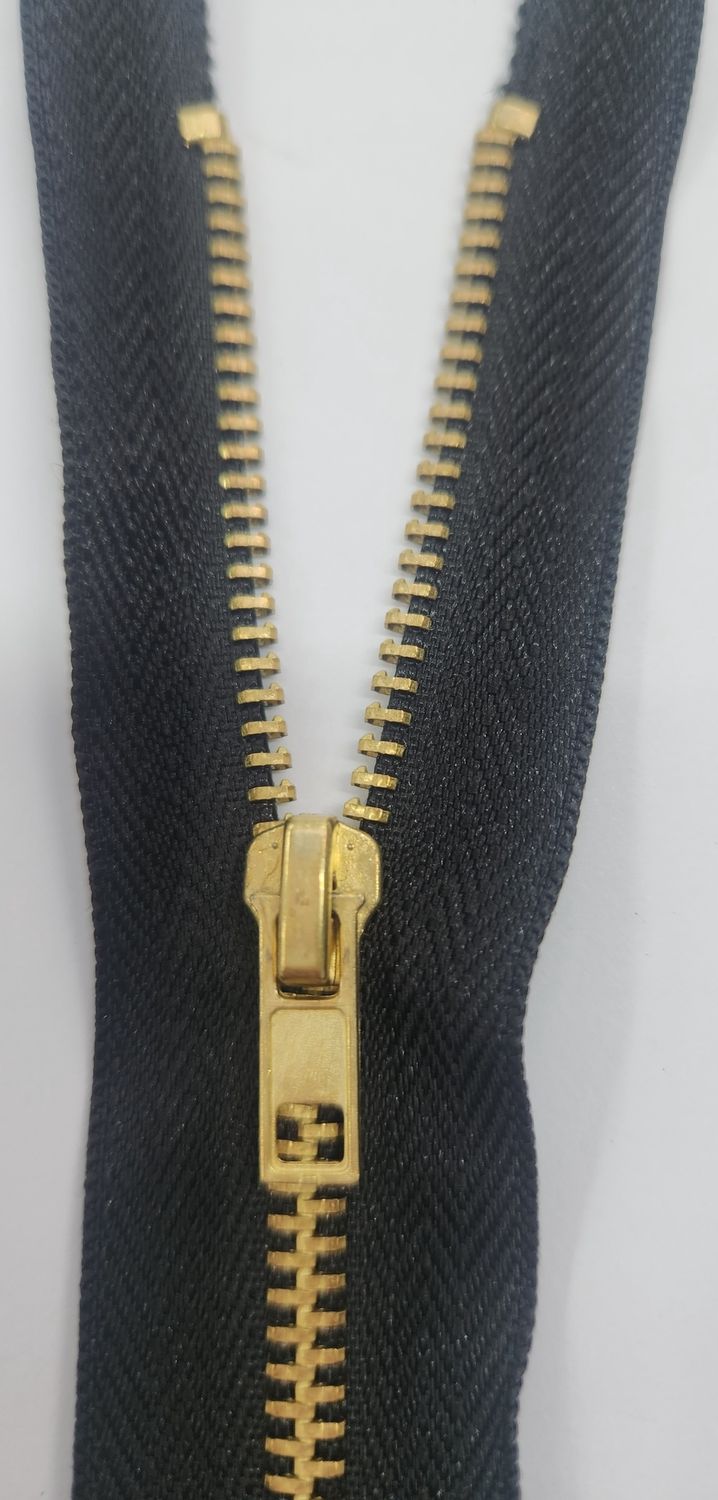 Trouser Zip 18cm Charcoal