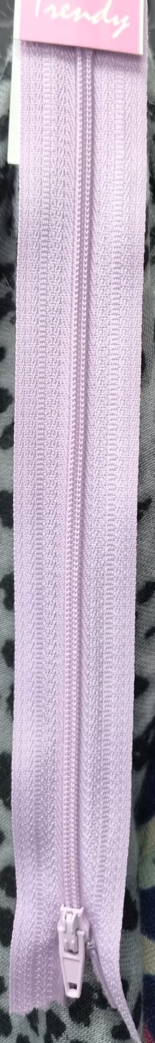 Dress Zip Lilac 20cm