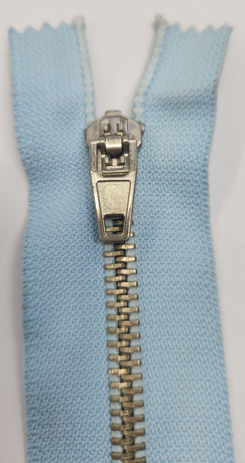 Jeans Zip - 20cm Light Blue