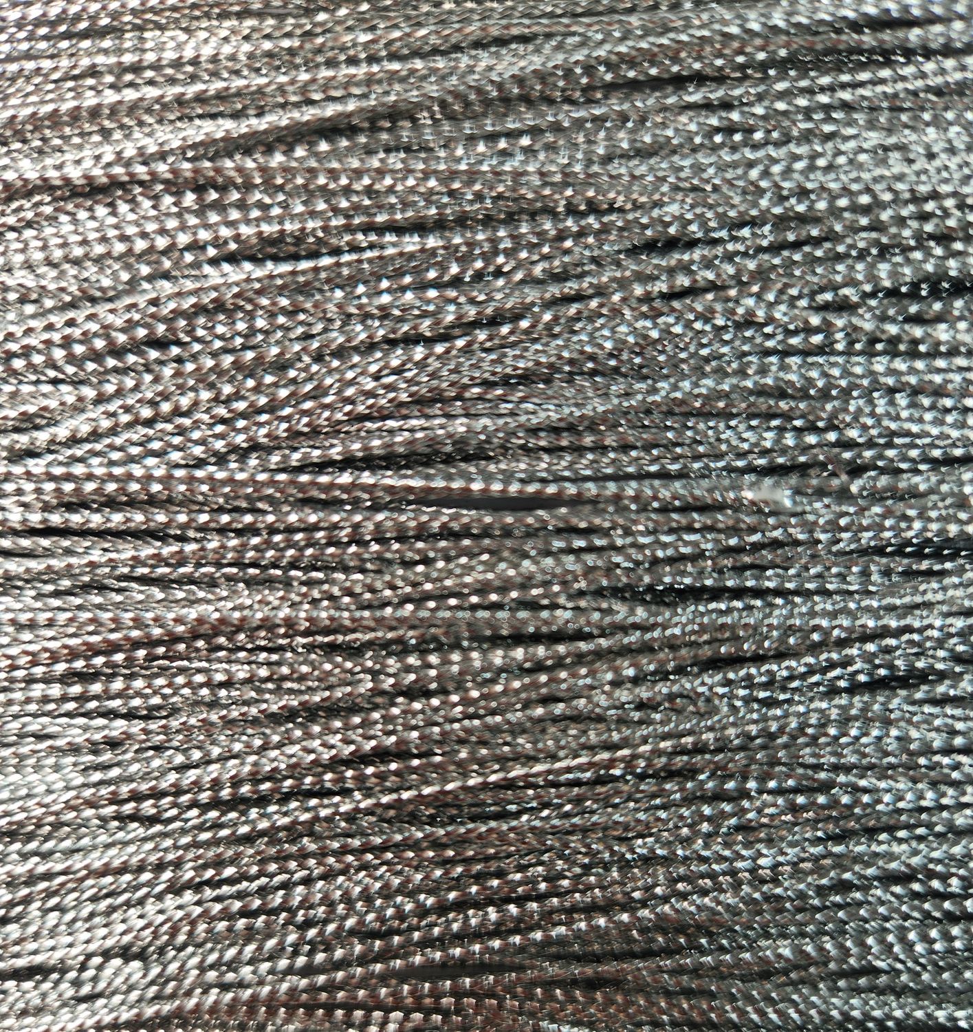 Silver Thin Cord Cut Per Metre