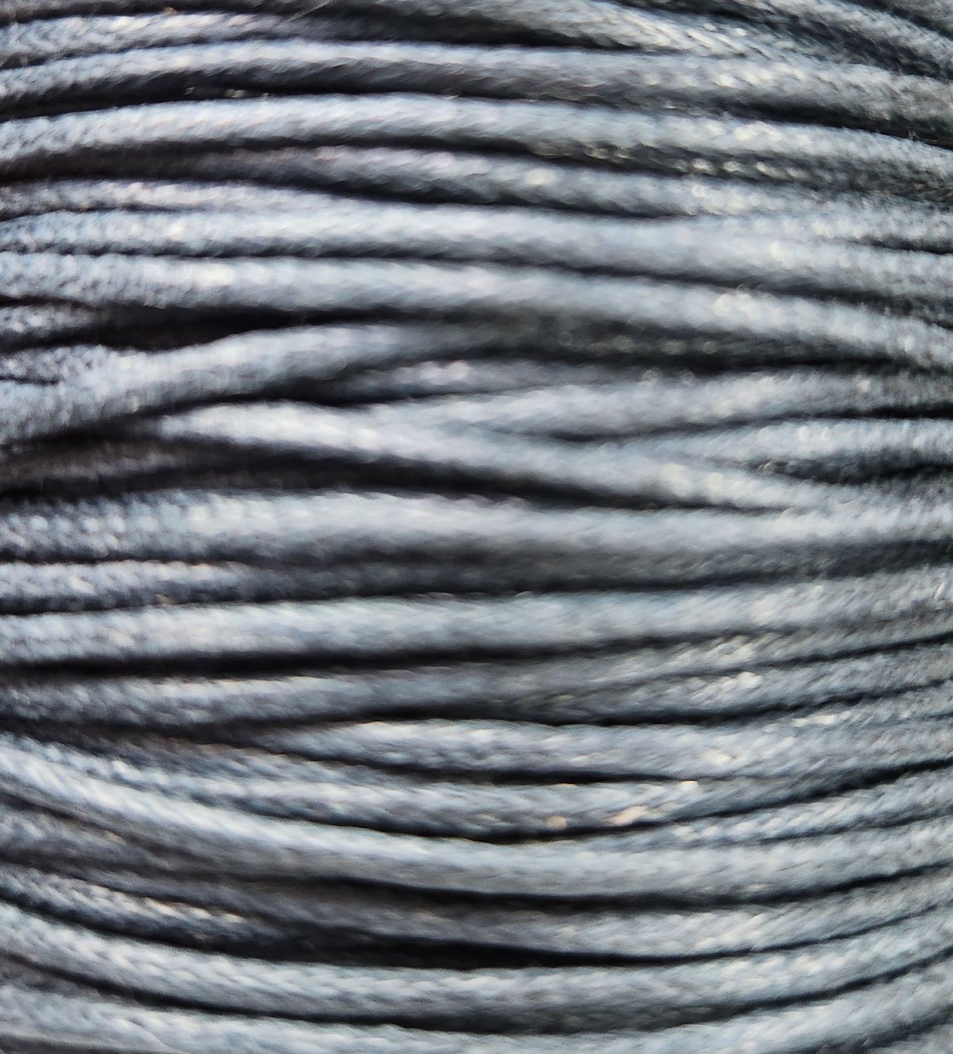 Waxed String Navy Per Metre