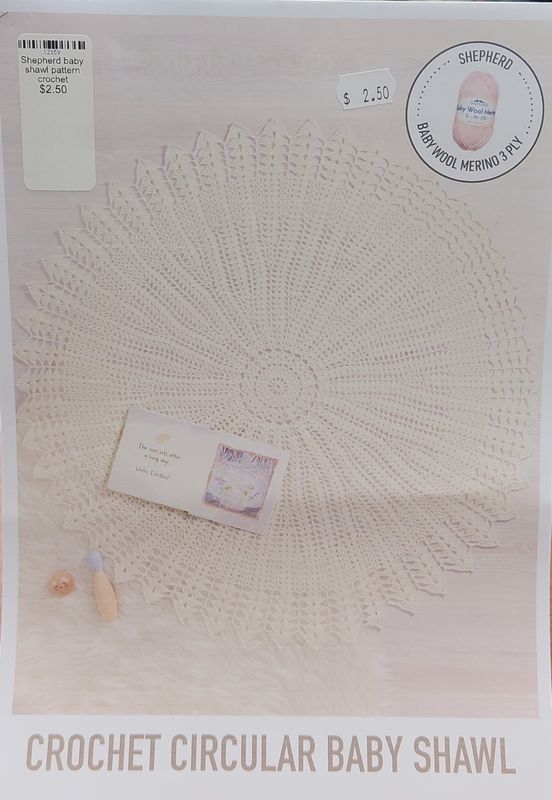 Shepherd Baby Shawl Pattern Crochet