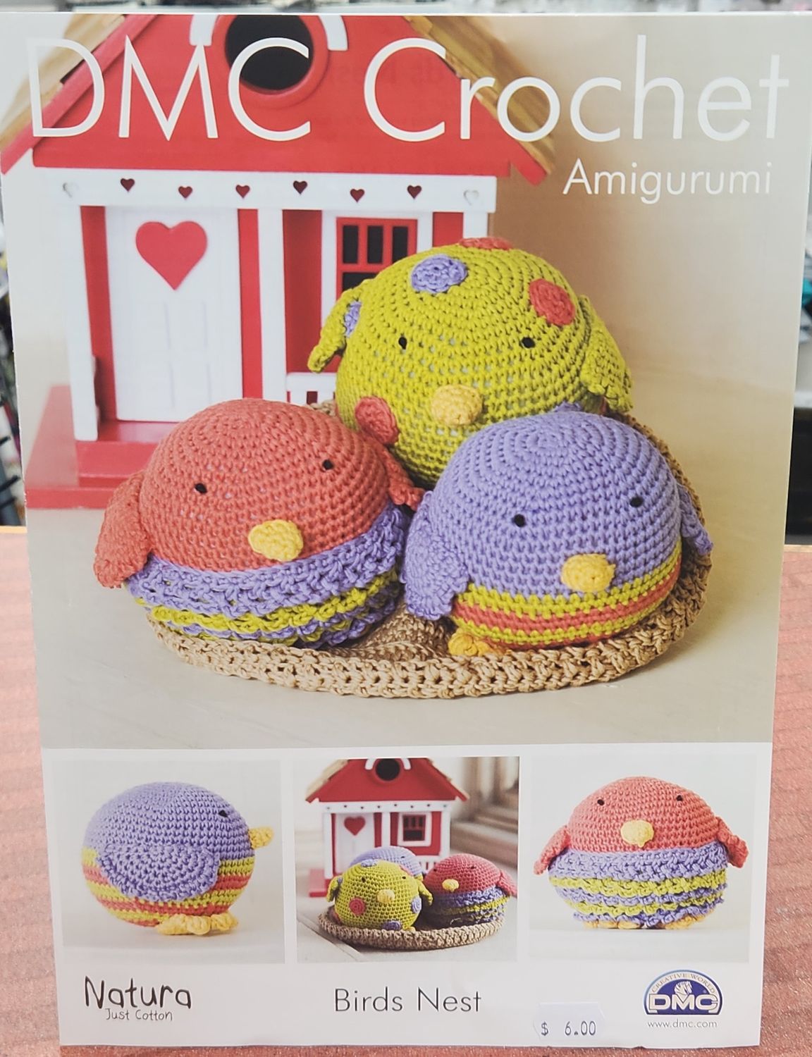 Dmc crochet pattern birds nest
