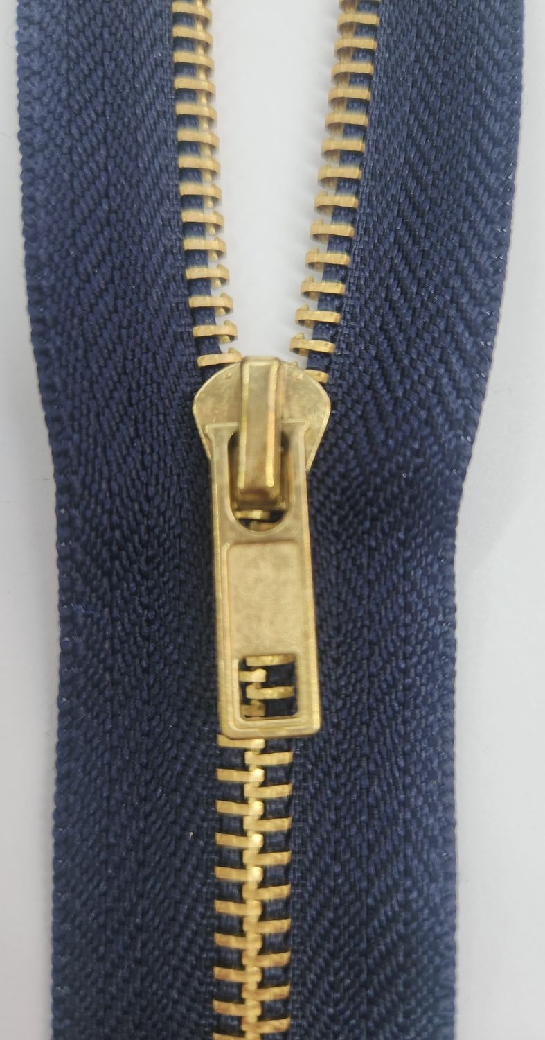 Jean Zip - Navy 20cm