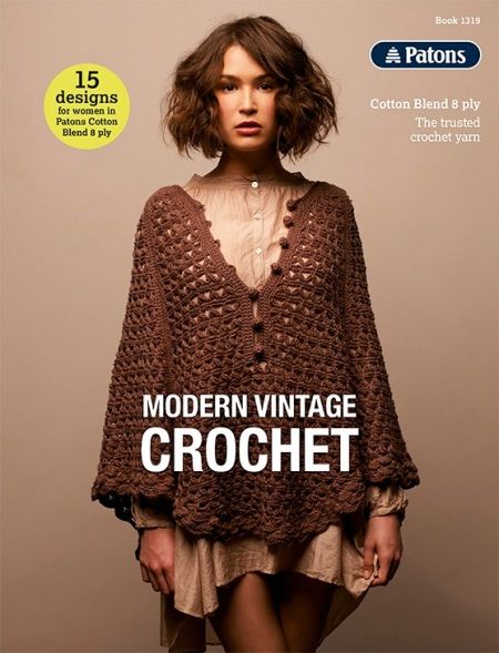 Patons Crochet Book - Modern Vintage 1319