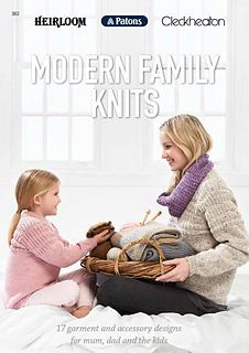 Patons Modern Family Knits Pattern Book