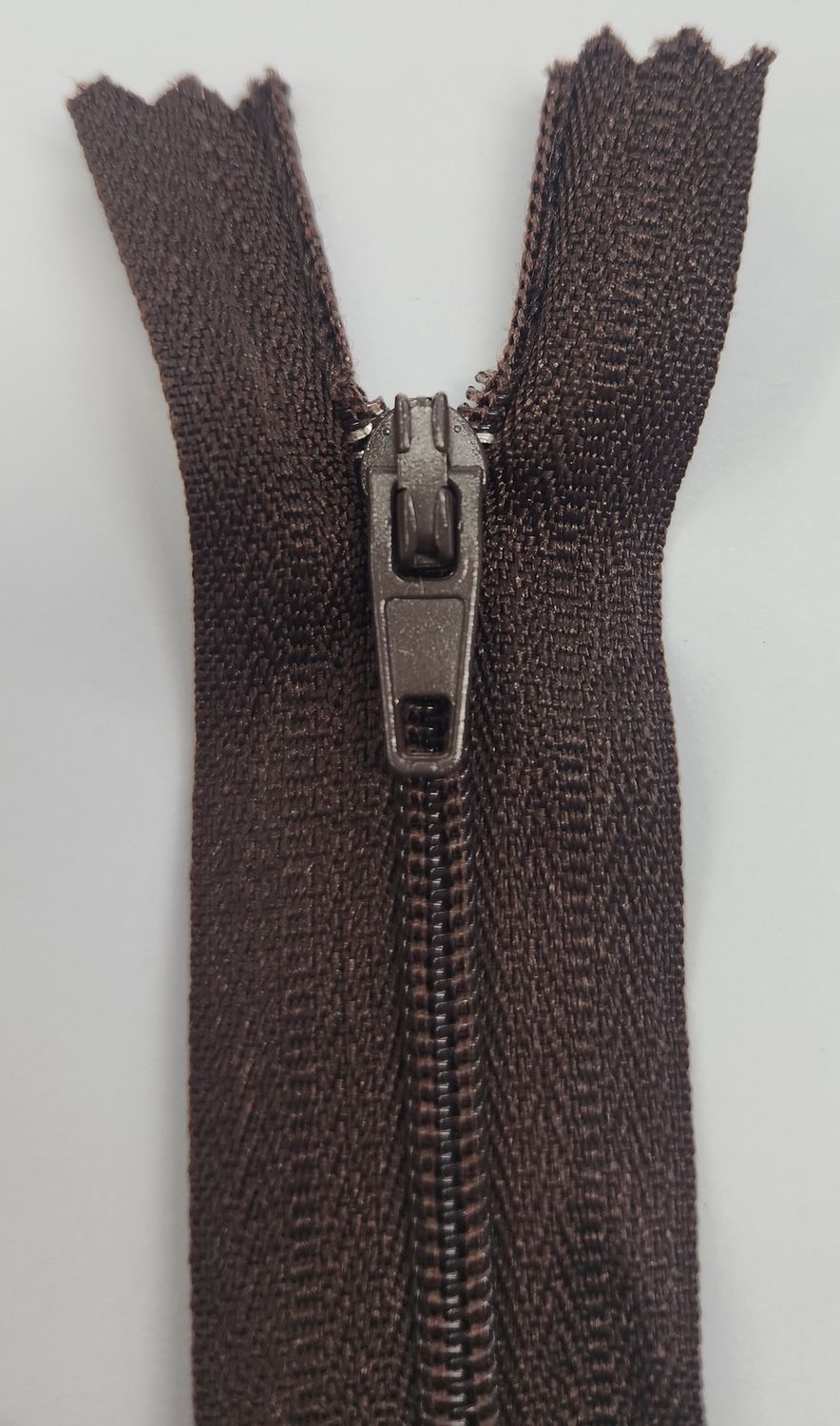 Dress Zip - Dark Brown 40cm