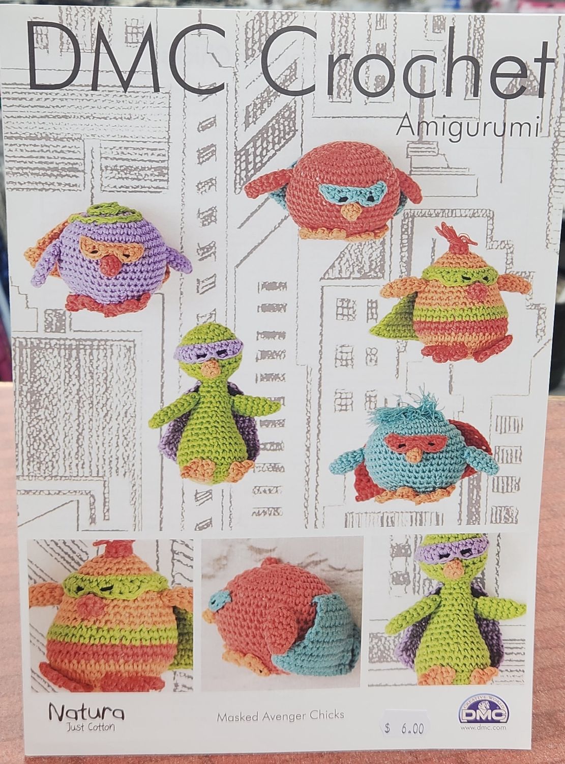 Dmc crochet pattern avenger chicks