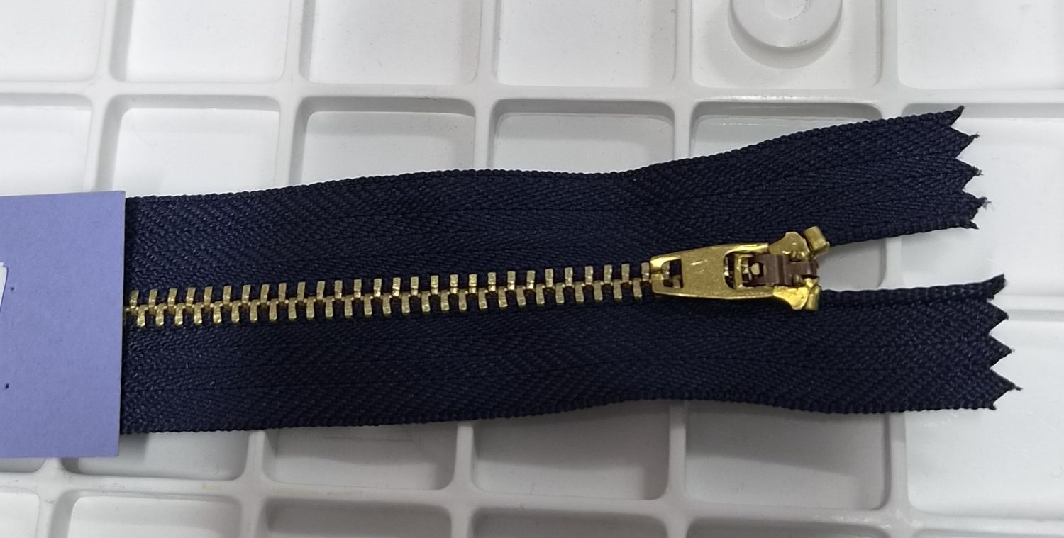 Zip 10cm Navy