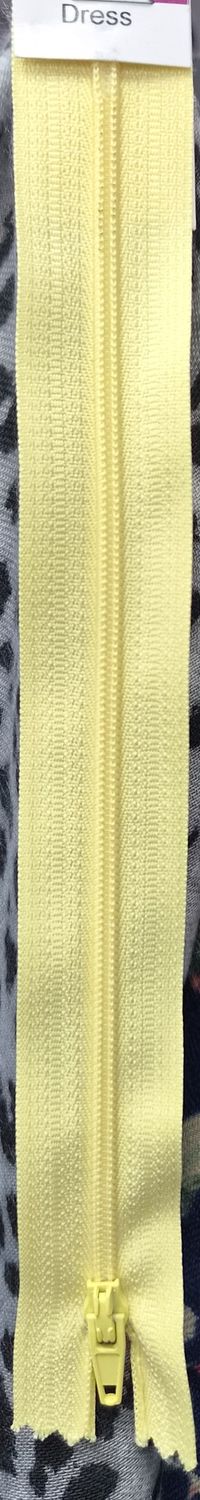 Dress Zip - Lemon 20cm