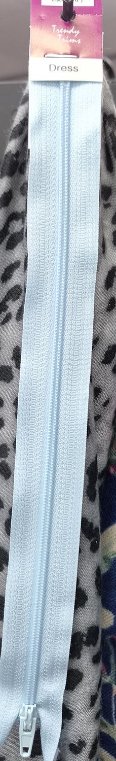 Dress Zip - Cornflower Blue 25cm