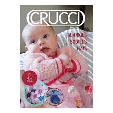 Crucci Book 1706 Blankies Booties Hats