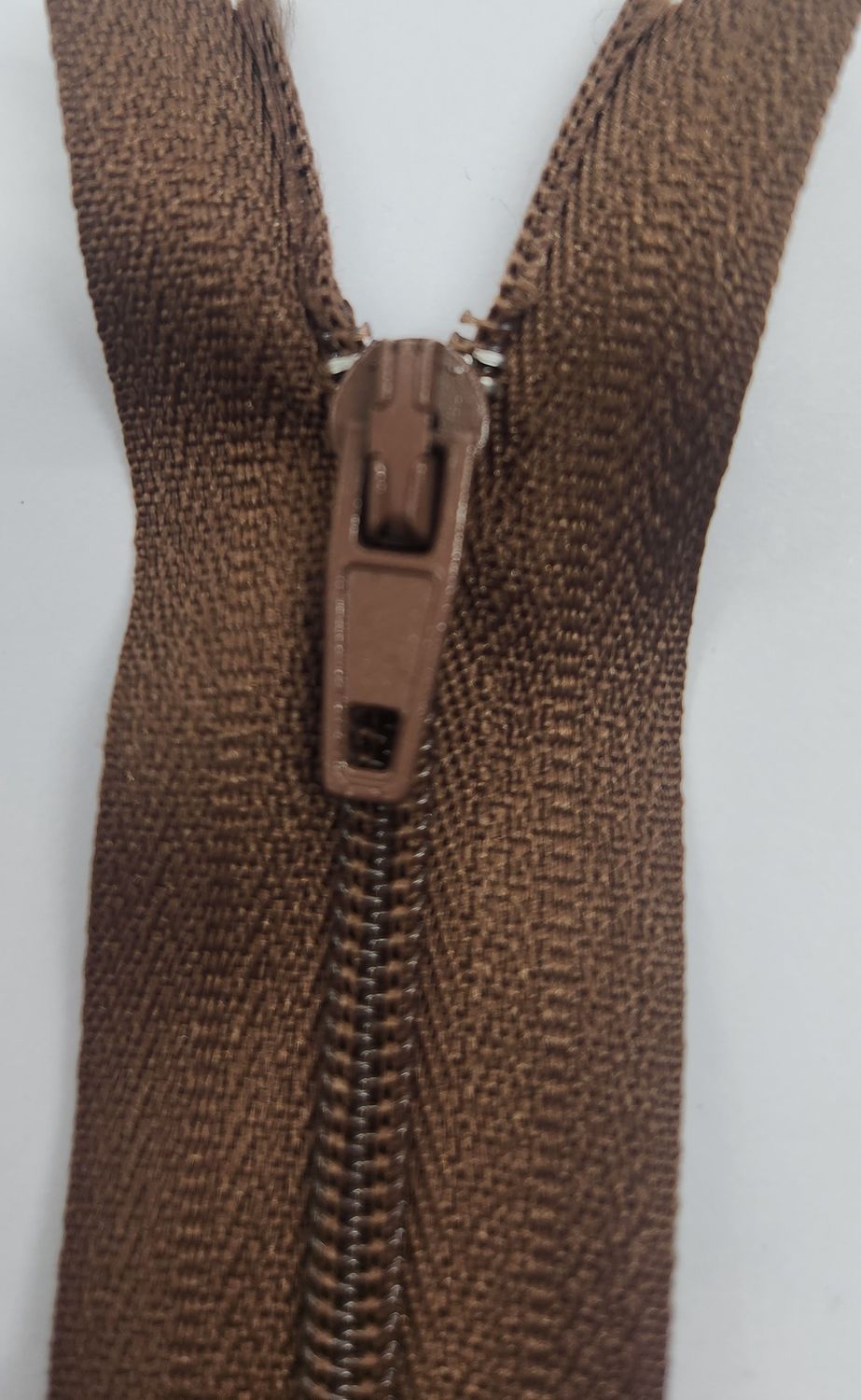 Dress Zip - 30cm Mid Brown