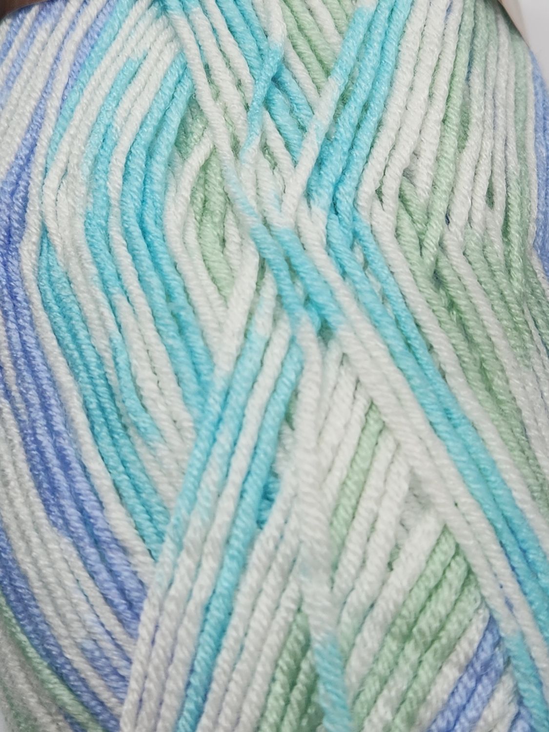 King Cole 8ply  Cherish 100% Low Pill Acrylic Yarn Shade 3508 Peppermint