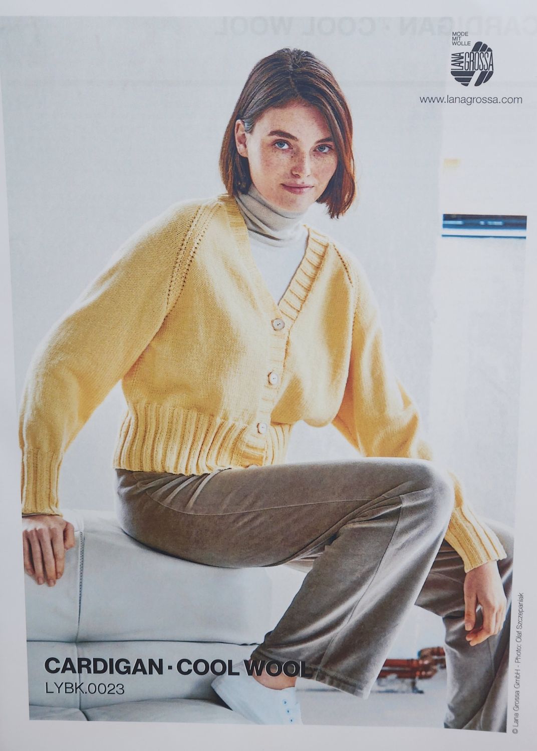 Lanagrossa Cardigen Pattern LYBK.0023