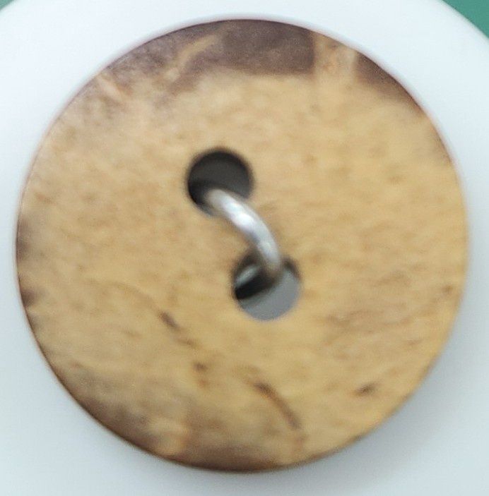 Coconut Button Size 20L, Each