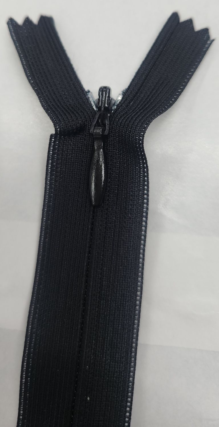 Zip - Invisible 40-45cm Black