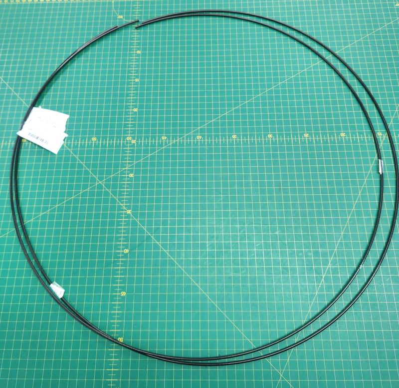 Craft Ring - Open Ended - Approx 50cm Diameter - Black