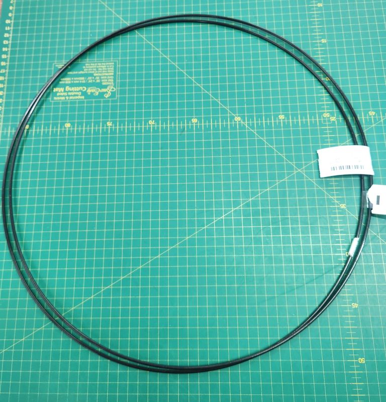 Craft Ring - 40cm Approx Diameter - Black