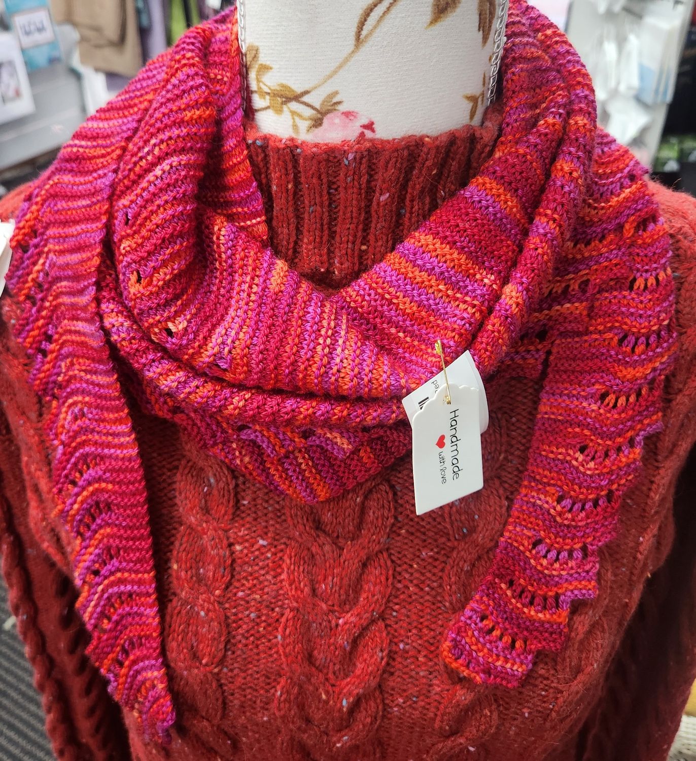 Shawl - Red