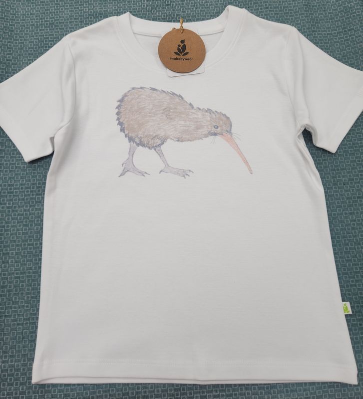 imababywear Short Sleeve T Shirt - Kerry Kiwi 4 to 5 years