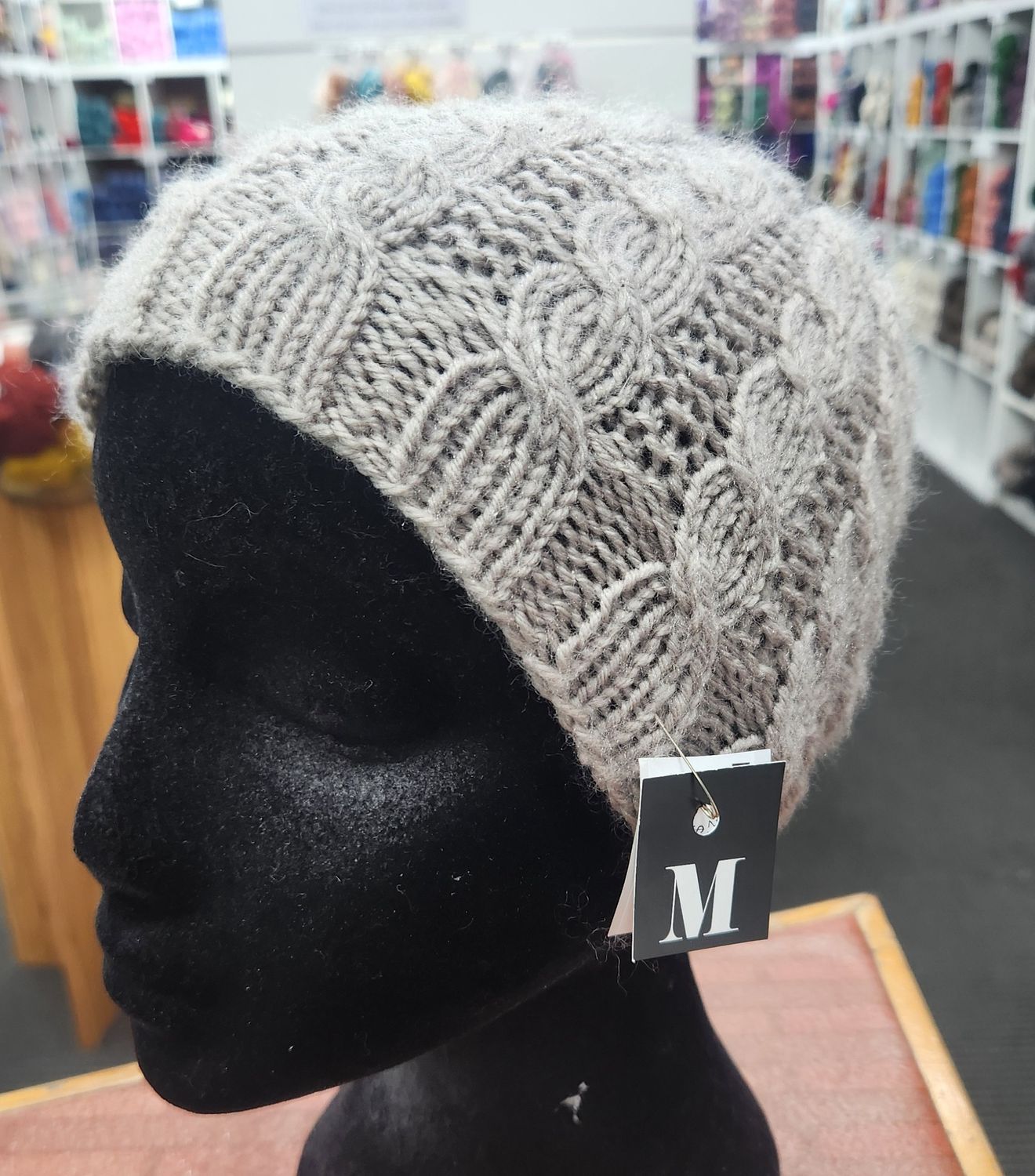 Adult - Cabled Acylic Beanie